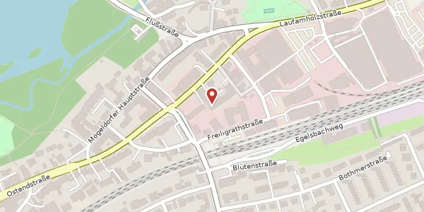 Karte der Umgebung von Freiligrathstr. 5, 90482 Nürnberg