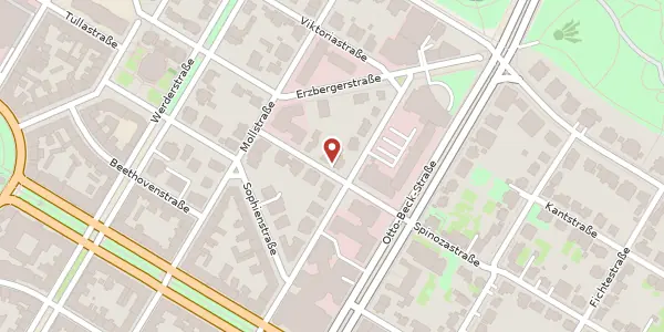 Karte der Umgebung von Maximilianstraße 5, 68165 Mannheim