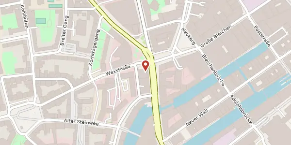 Karte der Umgebung von Stadthausbrücke 7, 20355 Hamburg