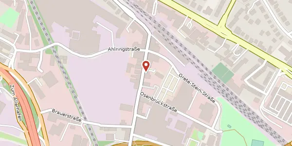 Karte der Umgebung von Hemelinger Bahnhofstr. 15, 28309 Bremen
