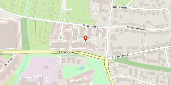Karte der Umgebung von Papenreye 53, 22453 Hamburg