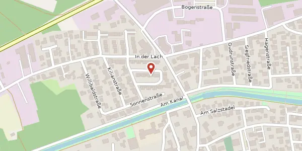 Karte der Umgebung von Efeustraße 6, 90530 Wendelstein
