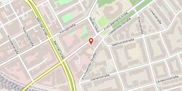 Karte der Umgebung von Schiffgraben 44, 30175 Hannover