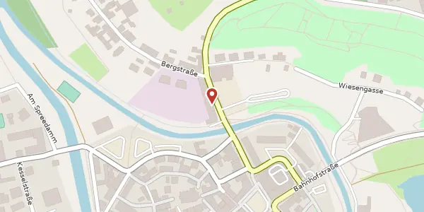 Karte der Umgebung von Georgenstr. 36, 03130 Spremberg
