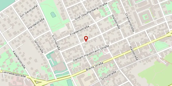 Karte der Umgebung von Eleonorenstraße 16, 55124 Mainz