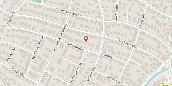 Karte der Umgebung von Sudentenstr. 35, 82166 Gräfelfing