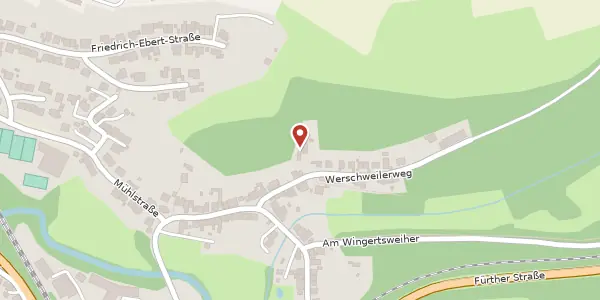 Karte der Umgebung von Werschweilerweg 23a, 66564 Ottweiler