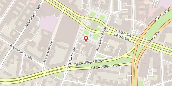 Karte der Umgebung von Wittenbergplatz 2, 10789 Berlin
