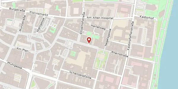 Karte der Umgebung von Firmungstraße 20, 56068 Koblenz