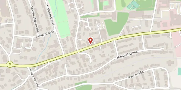 Karte der Umgebung von Westfalenstr. 41, 58636 Iserlohn