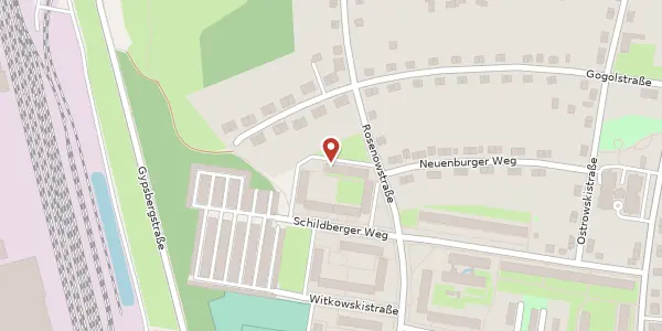 Karte der Umgebung von Rosenowstraße 89, 04357 Leipzig