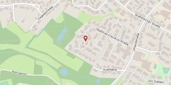 Karte der Umgebung von Matthias-Claudius-Str. 85, 42699 Solingen