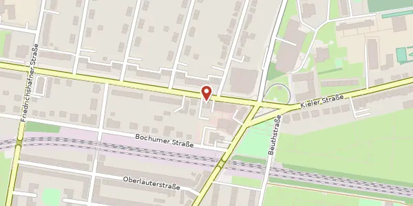 Karte der Umgebung von Essener Straße 100, 04357 Leipzig