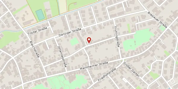 Karte der Umgebung von Bitzstraße 17, 67105 Schifferstadt