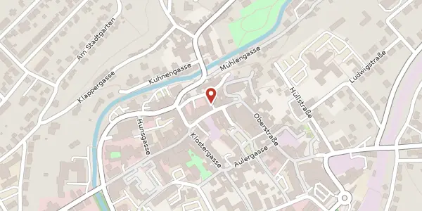 Karte der Umgebung von Stadthausgasse 1, 55469 Simmern