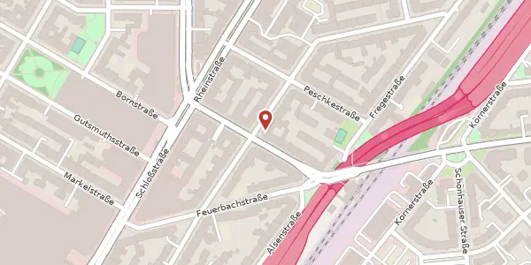 Karte der Umgebung von Holsteinische Straße 15, 12161 Berlin