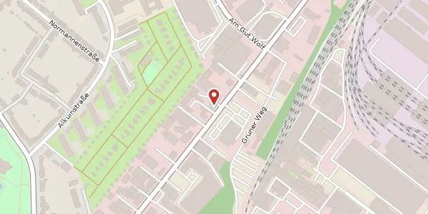 Karte der Umgebung von Grüner Weg 29, 52070 Aachen