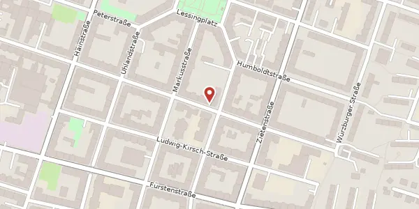 Karte der Umgebung von Gießerstraße 39, 09130 Chemnitz