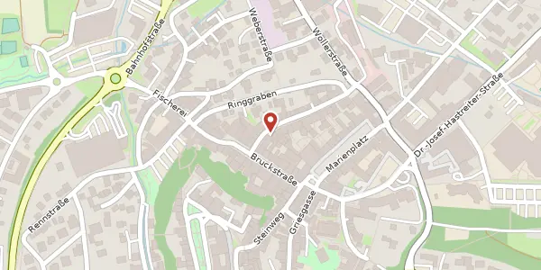 Karte der Umgebung von Lederergasse 2, 84130 Dingolfing