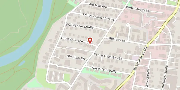 Karte der Umgebung von Lichwer Str. 5, 85737 Ismaning