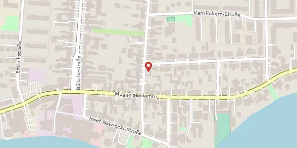 Karte der Umgebung von Scharnweberstraße 4, 12587 Berlin