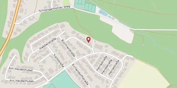 Karte der Umgebung von Fontanestraße 19, 66424 Homburg
