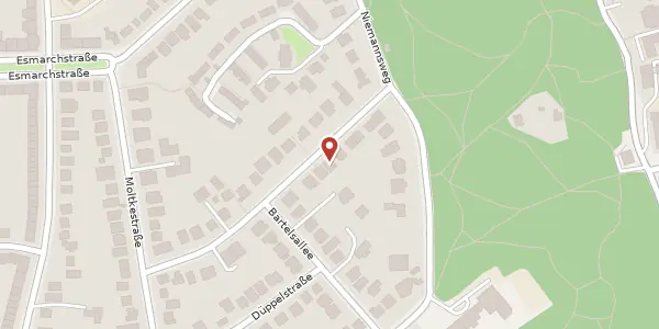 Karte der Umgebung von Caprivistraße 9, 24105 Kiel