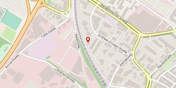 Karte der Umgebung von Andreas-Grieser-Str. 75, 97084 Würzburg