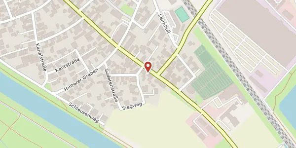 Karte der Umgebung von Nürnberger Str. 71, 96114 Hirschaid
