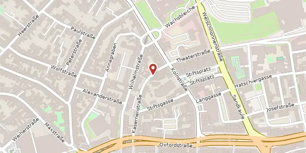 Karte der Umgebung von Kasernenstr. 60b, 53111 Bonn