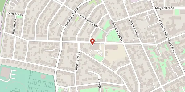Karte der Umgebung von Röhrstraße 21, 99423 Weimar