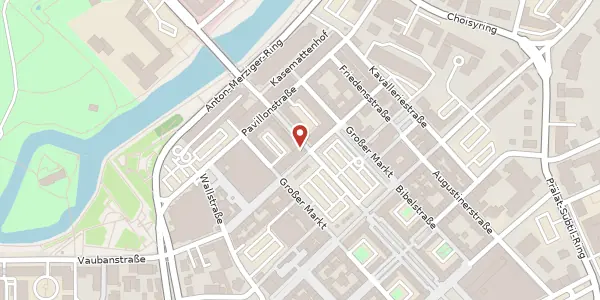Karte der Umgebung von Großer Markt 28, 66740 Saarlouis