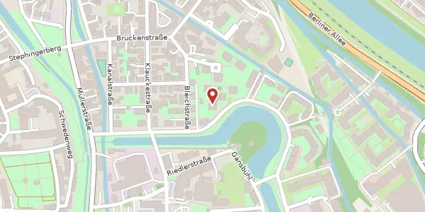 Karte der Umgebung von Anna-Krölin-Platz 1b, 86153 Augsburg