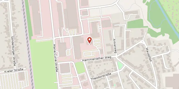 Karte der Umgebung von Hemmelrather Weg 201, 51377 Leverkusen