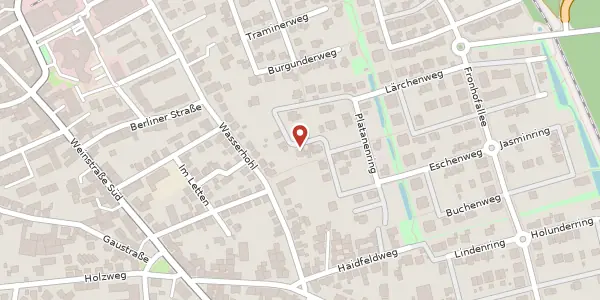 Karte der Umgebung von Platanenring 28, 67098 Bad Dürkheim