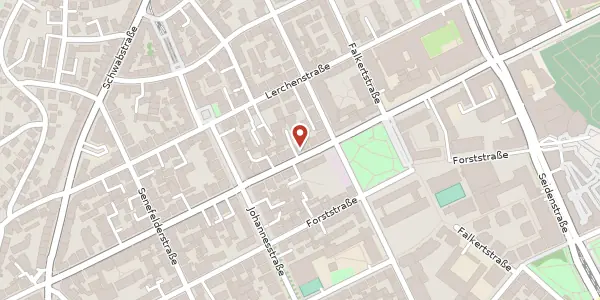 Karte der Umgebung von Rosenbergstraße 50, 70176 Stuttgart