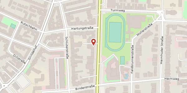 Karte der Umgebung von Rothenbaumchaussee 79, 20148 Hamburg