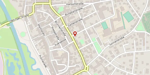 Karte der Umgebung von Bühringerstr. 13, 91710 Gunzenhausen