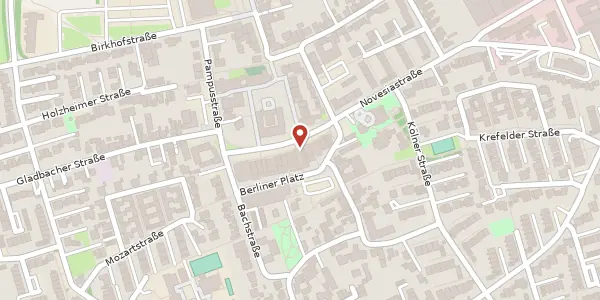 Karte der Umgebung von Rathausplatz 7, 41564 Kaarst