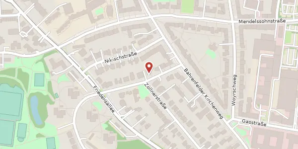 Karte der Umgebung von Händelstraße 6, 22761 Hamburg