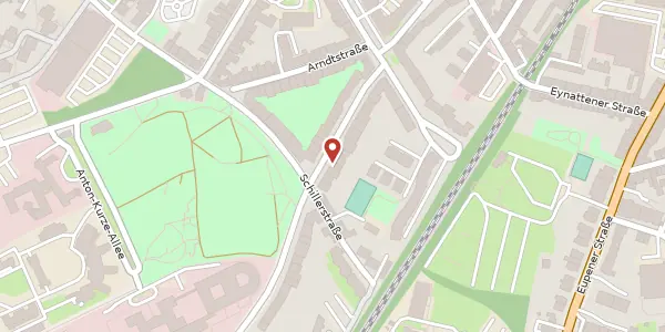 Karte der Umgebung von Maria-Theresia-Allee 29, 52064 Aachen