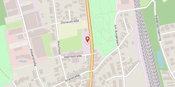 Karte der Umgebung von Bremer Straße 53, 27283 Verden