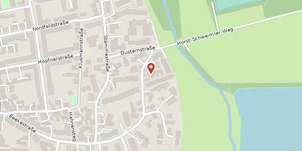 Karte der Umgebung von Beekstraße 130, 30459 Hannover