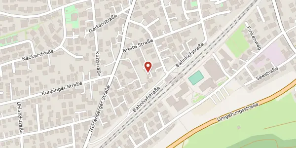 Karte der Umgebung von Breite Straße 23/1, 71154 Nufringen