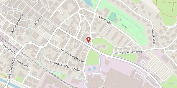 Karte der Umgebung von Hauptstraße 3, 77704 Oberkirch (Baden)