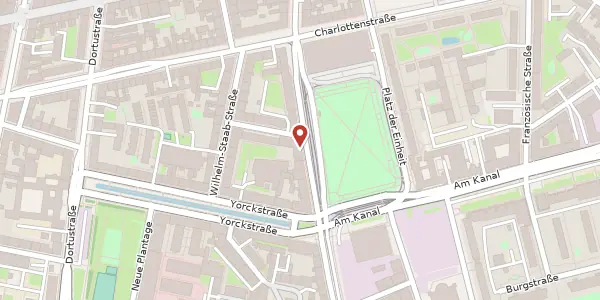 Karte der Umgebung von Friedrich-Ebert-Str. 112, 14467 Potsdam