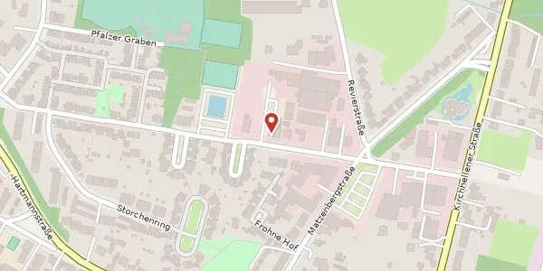 Karte der Umgebung von Pfälzer Str. 67/III, 46145 Oberhausen