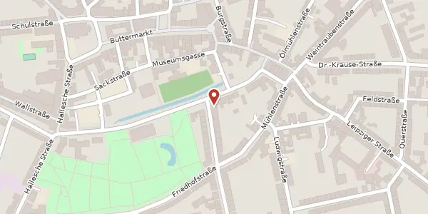 Karte der Umgebung von Baasdorfer Str. 1, 06366 Köthen (Anhalt)
