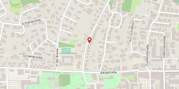 Karte der Umgebung von Wasserklammstraße 12, 77933 Lahr