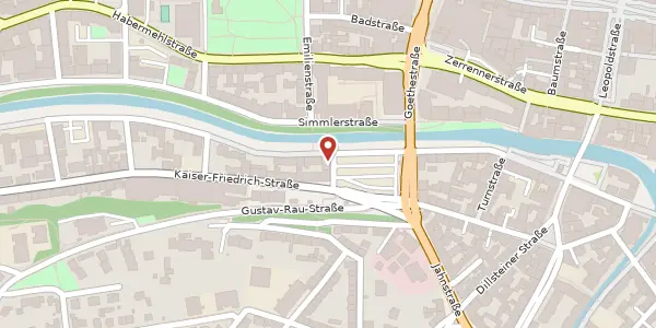 Karte der Umgebung von Alexander-Wellendorff-Straße 2, 75172 Pforzheim